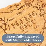 Bamboo Puerto Rico Cutting & Serving Board