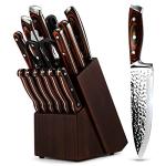 15-Piece Self-Sharpening Kitchen Knife Set