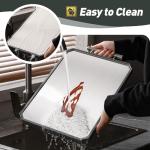 Stainless Steel 2-in-1 Cutting Board with Handle