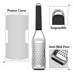 Cambom Heavy Duty Lemon Zester Grater Set