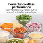 Hamilton Beach Mini Cordless Food Processor, 4 Cup