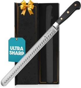 12" Brisket Slicing Knife - Razor Sharp German Steel