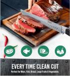 12" Brisket Slicing Knife - Razor Sharp German Steel