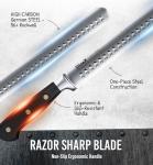 12" Brisket Slicing Knife - Razor Sharp German Steel