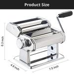 METLUCK Stainless Steel Manual Pasta Maker Machine