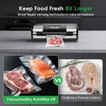 Automatic Vacuum Sealer with Bag Cutter and Rolls