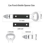 HANCELANT Manual Stainless Steel Can Punch Opener