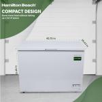Hamilton Beach 10 Cu Ft Chest Freezer with Basket