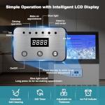 Amzgachfktch 100lbs Commercial Ice Maker Machine