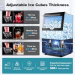 Amzgachfktch 100lbs Commercial Ice Maker Machine