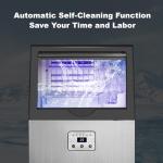 Amzgachfktch 100lbs Commercial Ice Maker Machine