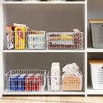 Freezer Organizer Bins Set of 6 - Vertical Sides