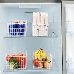 Freezer Organizer Bins Set of 6 - Vertical Sides