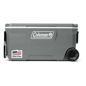 Coleman 100-Quart Rolling Insulated Cooler with Wheels