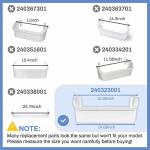 M Motico Door Bin Shelf Replacement for Frigidaire