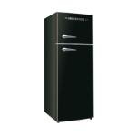 Hamilton Beach Retro Black 2-Door Refrigerator 7.5 cu. ft
