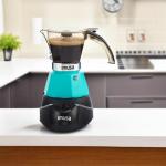 Imusa Teal Electric Espresso Maker, 3 or 2 Cup