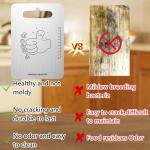 QinSuiKai Stainless Steel Cutting Boards - 2 Pack