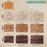 Personalized Wooden Cutting Board - Unique Kitchen Gift