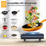 Cusimax 1200W Portable Electric Single Burner Cooktop