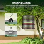 VIVOSUN 3-Layer Hanging Drying Rack with Zippers