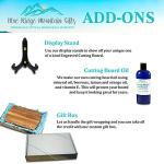 Personalized Wooden Cutting Board - Unique Kitchen Gift