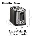 Hamilton Beach Extra Wide Slot 2-Slice Toaster