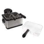 4-Liter Electric Deep Fryer with Dual Baskets