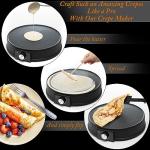 Moss & Stone 12” Electric Griddle & Crepe Maker