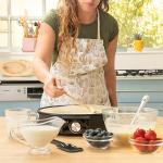 Moss & Stone 12” Electric Griddle & Crepe Maker