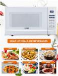 Commercial Chef 1.4 Cu Ft Microwave with Timer