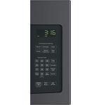 GE 1.6 cu. ft. Black Over-the-Range Microwave