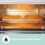 COMFEE' 4-Slice Toaster Oven, Compact Mini Oven