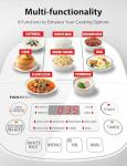 Toshiba 3-Cup Mini Rice Cooker and Steamer
