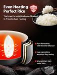 Toshiba 3-Cup Mini Rice Cooker and Steamer
