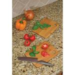 Set of 2 Bamboo Cutting Boards with Hole