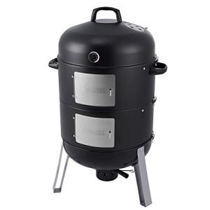 Sunlifer 20.5" Vertical Charcoal Smoker and Grill