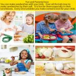 Chic Haus Uncrustable Sandwich Maker for Kids