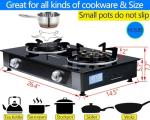 Horynar 2-Burner Propane Stove with Auto Ignition