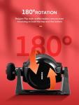 1400W Double Belgian Waffle Maker with Nonstick Plates