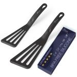 Heat Resistant Silicone Slotted Fish Turner Spatula Set