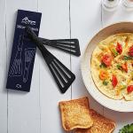 Heat Resistant Silicone Slotted Fish Turner Spatula Set
