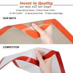 Silicone Baking Mats Set - Non Stick & Reusable
