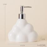 Cute Cloud Soap Dispenser with Large Sanitizer Bottle
