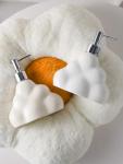 Cute Cloud Soap Dispenser with Large Sanitizer Bottle