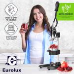 Eurolux Extra-Large Manual Citrus Juicer with Cup