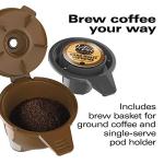 Hamilton Beach FlexBrew Single-Serve Coffee Maker, Red