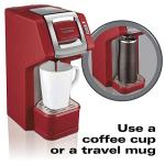 Hamilton Beach FlexBrew Single-Serve Coffee Maker, Red