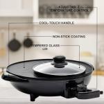 OVENTE 2-in-1 Electric Hot Pot and Grill