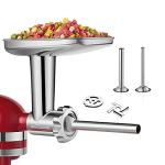 Stainless Steel Meat Grinder Attachment for KitchenAid